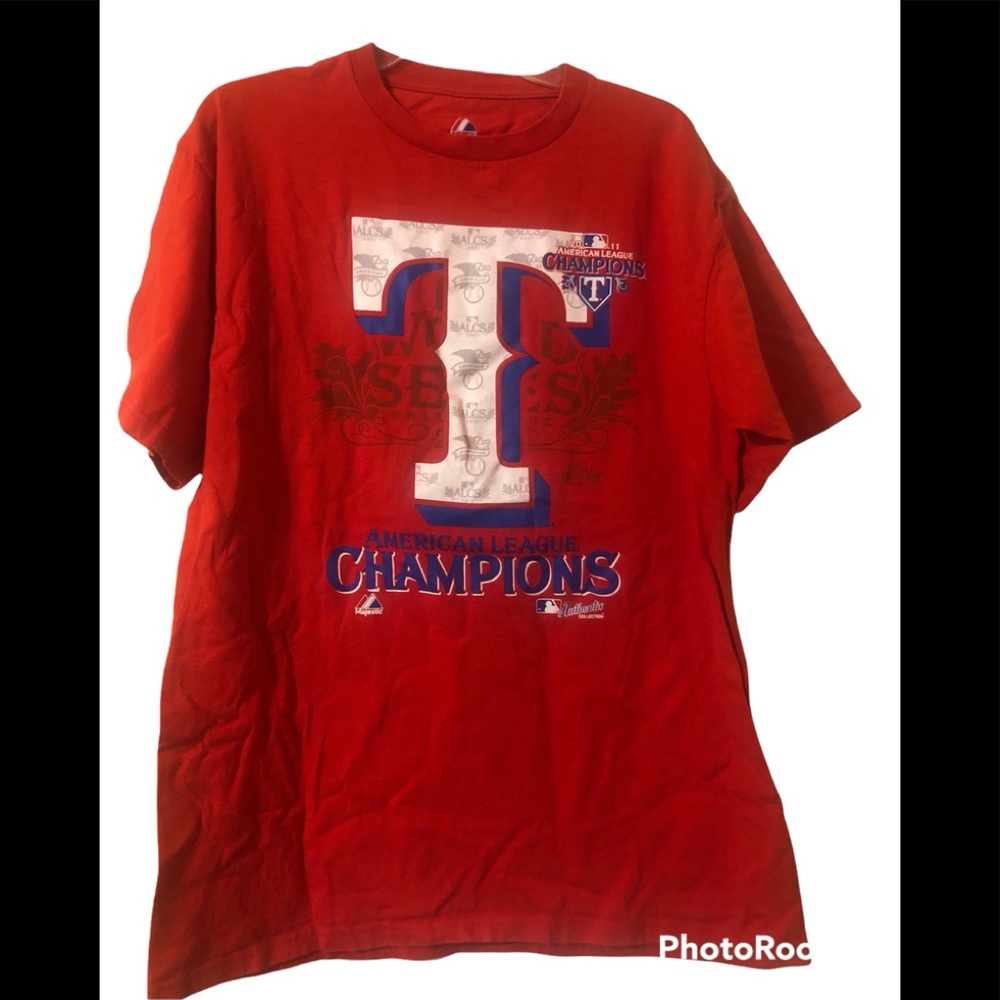 Majestic Texas Rangers Shirt